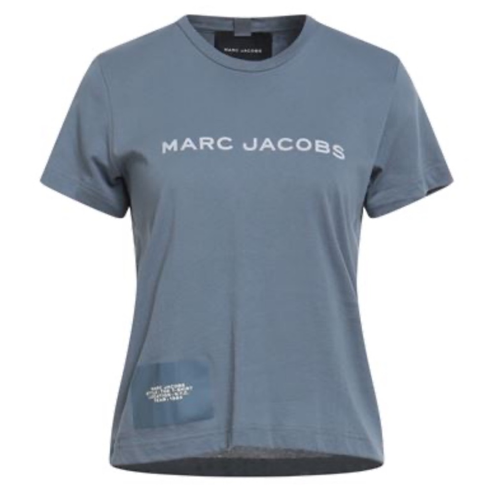 Marc Jacobs Slate Blue Short Sleeve Tee